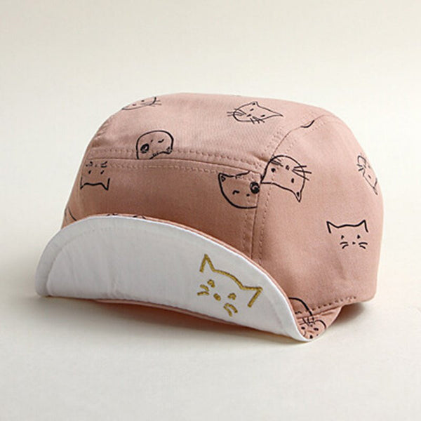 Cute Baby Kids Cat Cap Hats